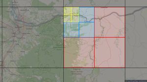 Tiles of varying zoom levels