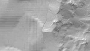 Hillshadng pixelated tiles