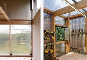 Polycarbonate sheets in use